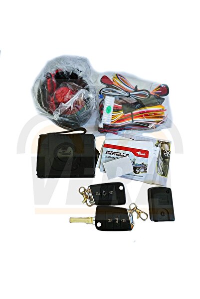 Inwells Sustalı Kumandalı Inwells 3445 12 Volt Oto Alarm Yeni Anahtar