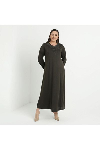 Gelince Φόρεμα Hijab Plus Size
