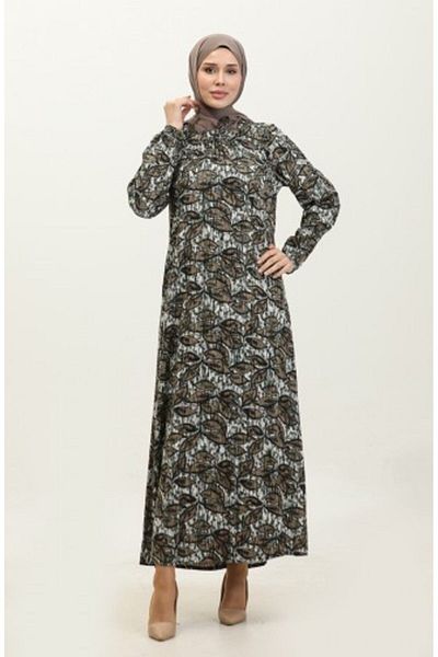 Gelince Φόρεμα βισκόζης με μοτίβο Azalea Plus Size 44851D