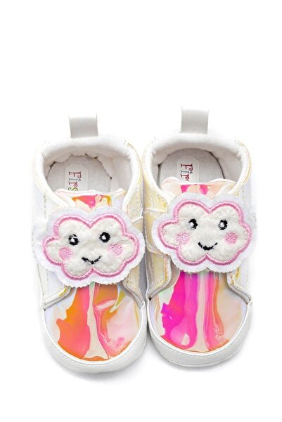 First Step Tek Cırtlı Aynalı Patik-bulut-g-2323