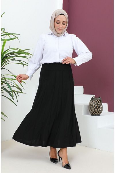 Gelince LARGE SIZE SANDY GRASSED SKIRT
