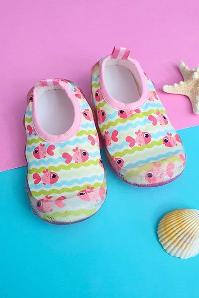 First Step Şişko Peşte Cu Motiv Roz Pantofi De Mare Fete-F-7000