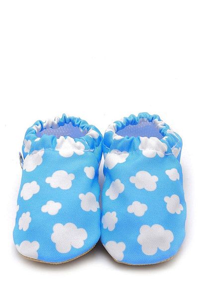 First Step Cloud Non-Slip Sole Baby Summer Booties Blue, Home Boots Slippers Nursery Shoes Slippers F-824