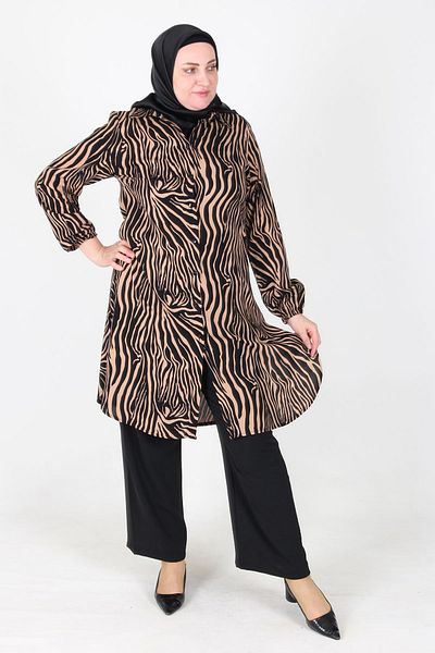Gelince Ayren Large Size Viscose Tunic