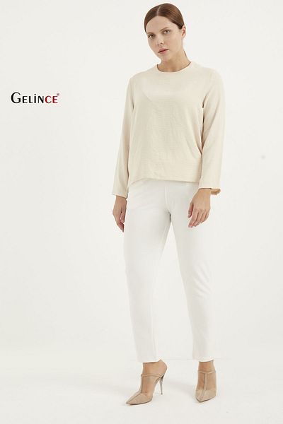 Gelince Pantaloni de mărime Plus - Potrivire relaxată