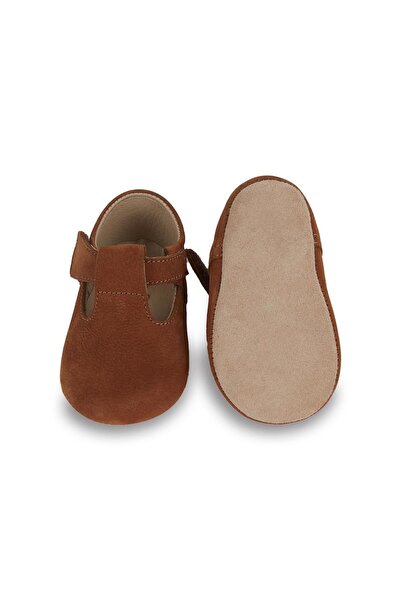 First Step Hakiki Deri Taba Ilk Adım Bebek Ayakkabı-d-472