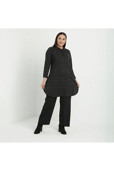 Gelince Τουνίκ Παντελόνι Hijab Διπλό Σετ 2692B