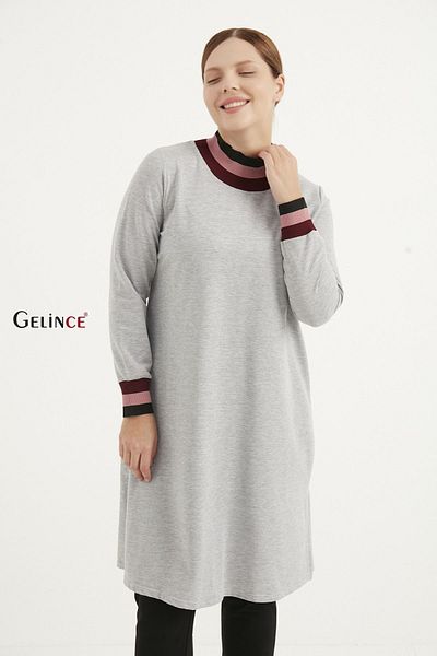 Gelince Plus Size Tunic - Relaxed Fit