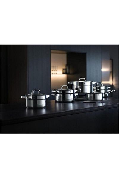 WMF Compact Cousine Induction Base 5 Piece Steel Cookware Set