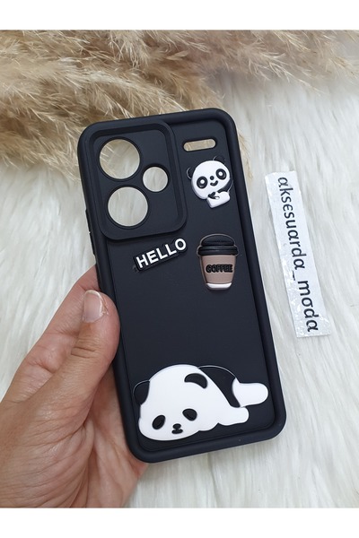 Aksesuarda Moda XİAOMİ REDMİ NOTE 13 PRO PLUS UYUMLU FİGÜRLÜ SİLİKON KILIF