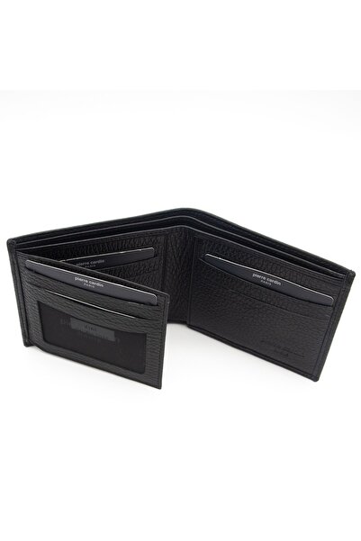 Pierre Cardin Men's Leather Floater Wallet - Black 2361a41