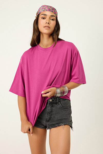 No Matter What Basic Oversize T-shirt Pattern