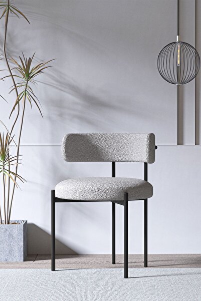 AVVİO Rio 90x90 Bohem Lake Mdf Ayak Yuvarlak Mutfak Masası Takımı Yemek Masası Takımı