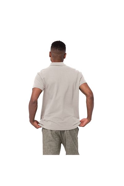 Jack Wolfskin Essential Men's Short Sleeve Polo T-Shirt