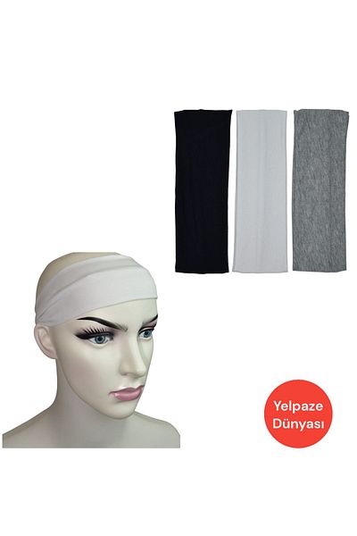 YELPAZE DÜNYASI ΒΑΜΒΑΚΙ SPORTS DAILY HAIR BAND ΣΕΤ 3 ΤΩΝ