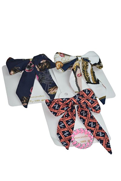 artıbir bodrum Набір бантиків для волосся з кольоровим механізмом та браслето...