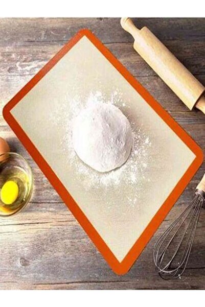 Özasya AVM Silikon Çok Amaçlı Geniş Fırın Matı Kurabiye Kek Pişirme Matı 30*4...