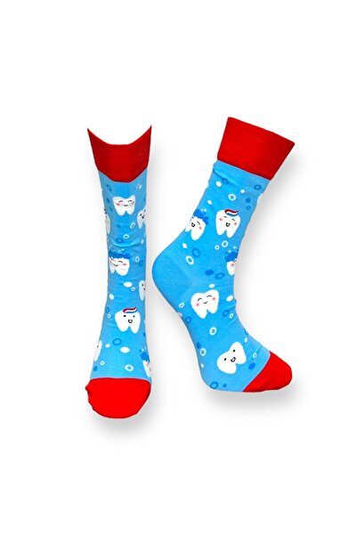 Mevo Unisex Tooth Socks