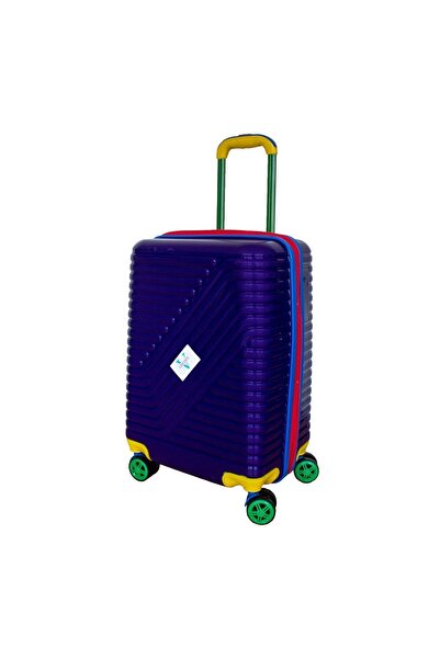 Vayomy Colours PP Line Kabin Boy Mor Valiz KIRILMAZ 2 Yıl Garantili