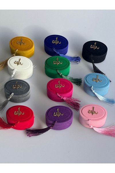 Markapolin Pearl Prayer Beads in Velvet Box 10 Pieces