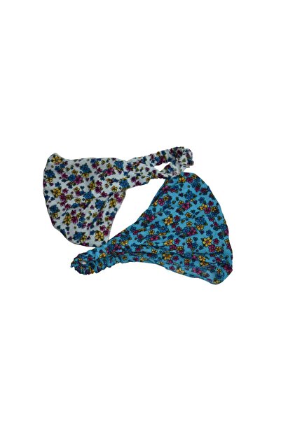 YELPAZE DÜNYASI Elastic Bandana Floral μοτίβο 2 πακέτο