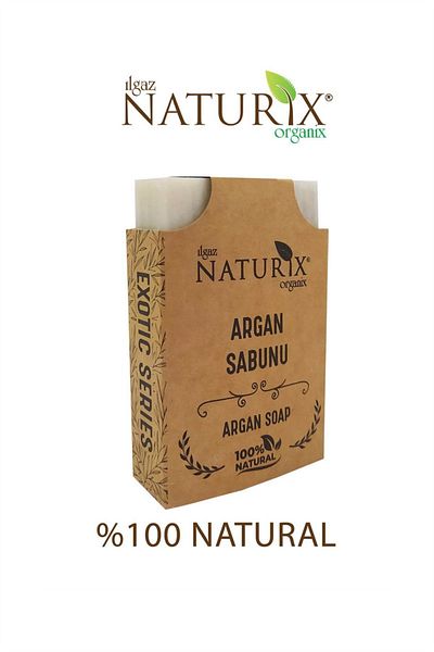 Ilgaz Naturix Organix ILGAZ NATURIX ORGANIX POURED ARGAN SOAP 100 GR