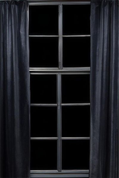 Miabella Home Μοντέρνα κουρτίνα φόντου με βελούδινη υφή Extraphore Gathered - Μονή πτέρυγα με απλή ραφή