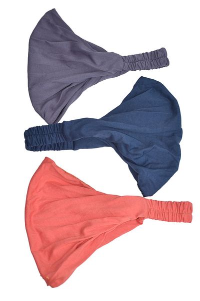 YELPAZE DÜNYASI Elastic Bandana Combed Cotton Σετ Αλεξίπτωτο Bandana Model