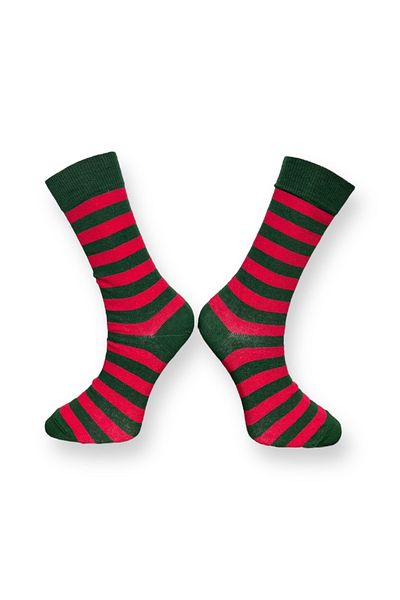 Mevo Unisex Striped Socks Set
