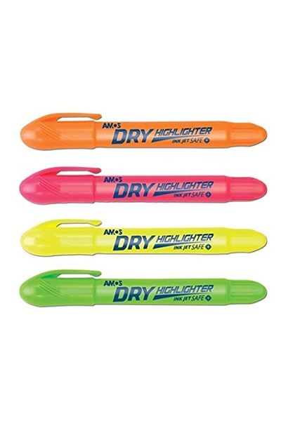 Amos Hldyl Dry Highliter Gel Highlighter, Yellow