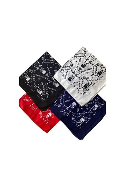 artıbir bodrum Σετ Μπαντάνα Κρανίο 4 Τεμάχια