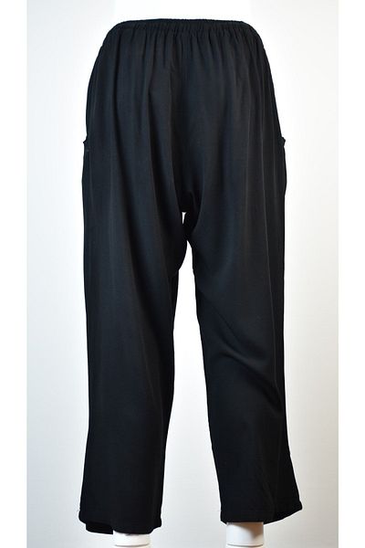 artı bir bodrum Trousers with wide piping