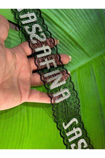 Gönülden Tasarım 4 см завширшки срібна блискуча стрічка для шиття одягу