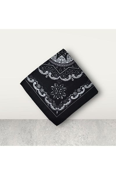 artı bir bodrum Μπαντάνα Ethnic Μαύρο