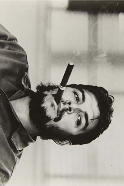 hediyeniburadabul Poster din lemn cu design Che Guevara