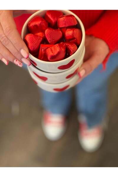 MeGgDecor 4 Adet KALPLİ ÇEREZLİK KASE