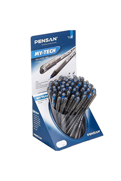 Pensan My-tech 1.0 Mm Blue - 10 Pieces