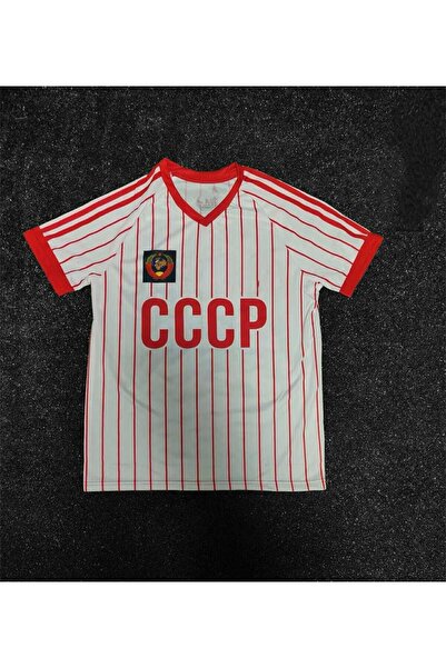 BYSPORTAKUS 01 Cio Baba Cccp Sovyetler Birliği Nostalji Forması (BASKILI)
