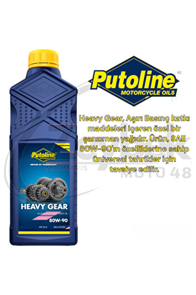 putoline ŞANZIMAN YAĞI 80W90 - HEAVY GEAR 80W-90