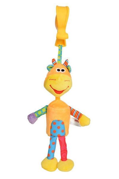 BONDİGO Bp2421 Bondıgo - Yellow Bell Cow with Rattles
