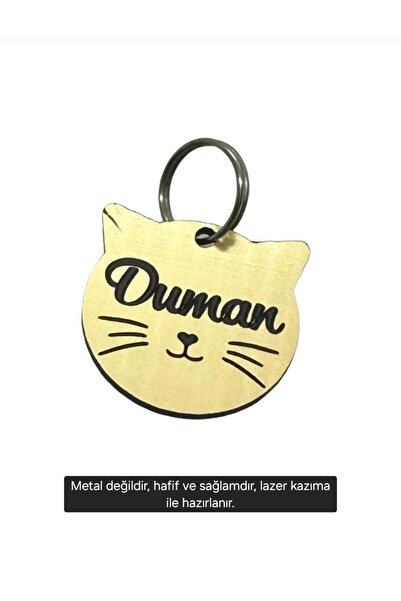 hebmeyy Kedi Künyesi, Kedi Isimlik, Tasmaya Takılan Isimlik, Pet Tag