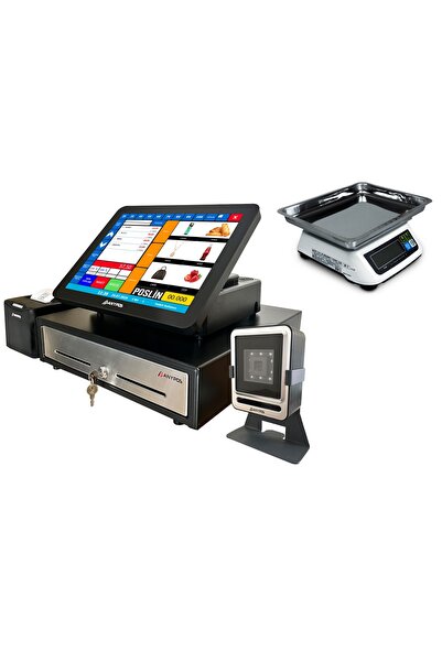 Anypos POSLIN PS23 BARKOD SİSTEMİ HAZIR KURULU TERAZİLİ SİSTEM ÜRETİCİSİNDEN