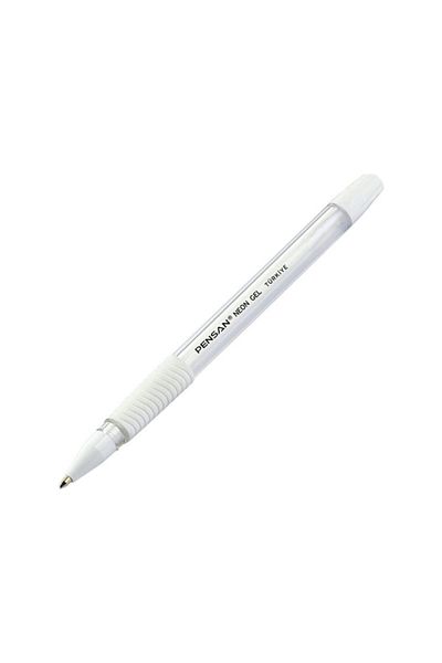 Pensan White Neon Gel Pen