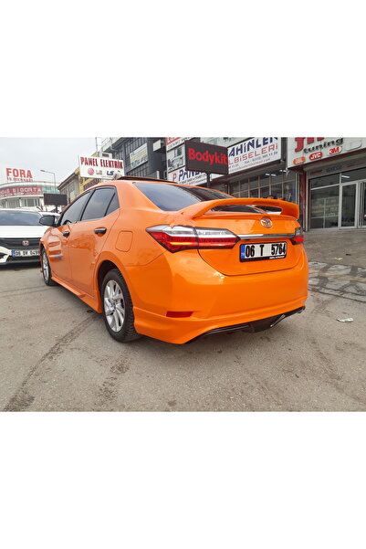 Fifty Tunning TOYOTA COROLLA 2013 ARKA TAMPON EKİ KARLIK  FİBERGLASS BOYASIZ