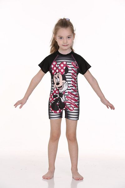 ÖYKÜ KİDS Zippered UV Protection Swimsuit