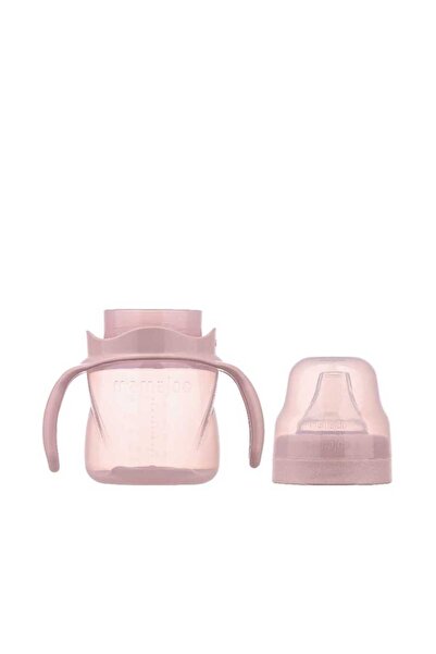 Mamajoo Sippy Cup with Handle, 160 Ml, Powder Pink, 6 Months, 1 Piece
