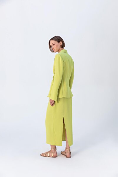 KAMEYA Waist Belted Skirt - Fabric 24s30404