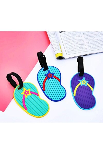 Boldy Ετικέτα βαλίτσας 3-pack, Ετικέτα αποσκευών με λουράκι σιλικόνης, Ετικέτ...