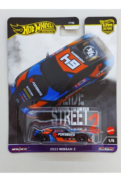 HOT WHEELS Premium Slide Street 2 - 2023 Nissan Z Model Araba