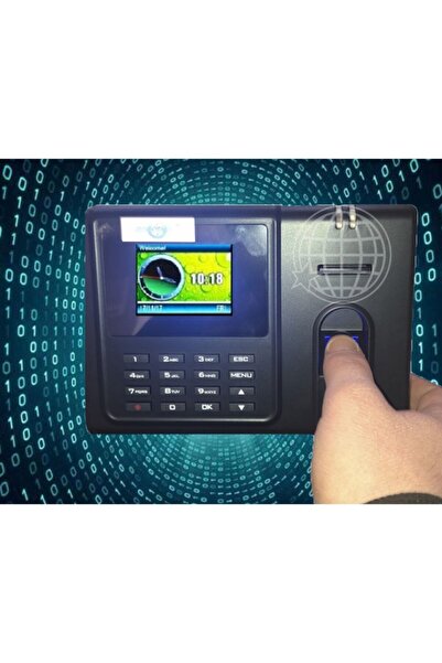 Pro Line Kablosuz Kablolu Parmak Izi Personel Takip Sistemi Türkçe Maaş Hesaplama Program Kurulum Dahil